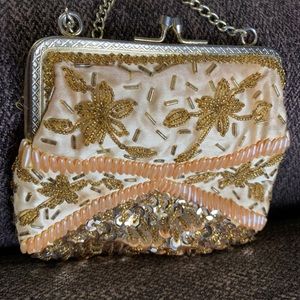 Cocktail bag. 4.5 inches x 5.5 inches.